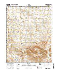 2016 Map of Shungnak B-5 SE, 2016 Print