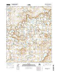USGS Topographic Map – Shungnak B-6 NE