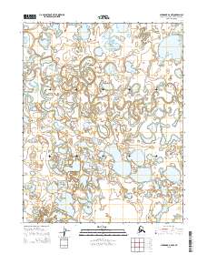 2015 Map of Shungnak B-6 NW, 2015 Print