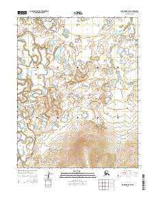 2015 Map of Shungnak B-6 SW, 2015 Print