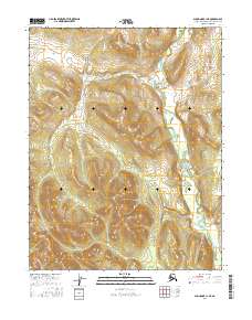2016 Map of Shungnak C-1 NE, 2016 Print