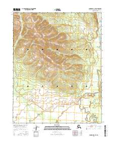 2016 Map of Shungnak C-1 SE, 2016 Print