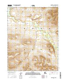 2016 Map of Shungnak C-2 NW, 2016 Print