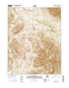 2016 Map of Shungnak C-2 SE, 2016 Print