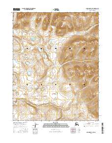 2016 Map of Shungnak C-4 NE, 2016 Print