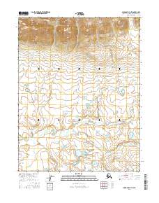 2016 Map of Shungnak C-4 NW, 2016 Print