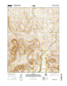 2016 Map of Shungnak C-4 SE, 2016 Print