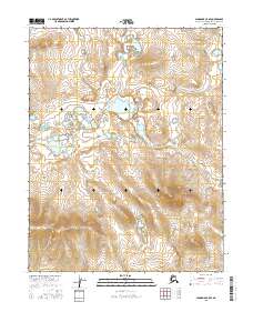 2016 Map of Shungnak C-5 SE, 2016 Print