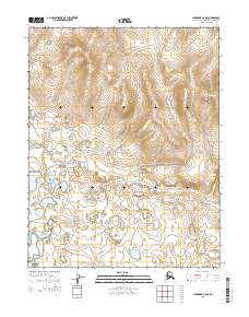 2015 Map of Shungnak C-6 SE, 2015 Print