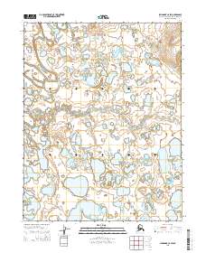 2015 Map of Shungnak C-6 SW, 2015 Print
