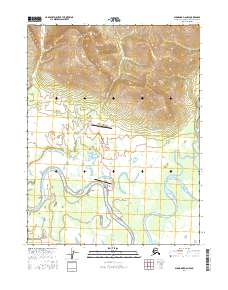 USGS Topographic Map – Shungnak D-2 NW