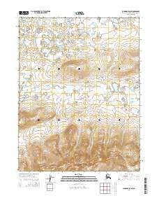 2015 Map of Shungnak D-4 SW, 2015 Print