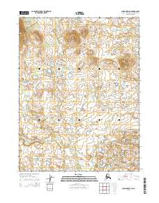 2015 Map of Shungnak D-5 NE, 2015 Print