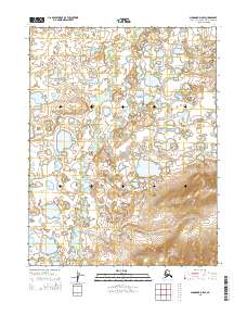 USGS Topographic Map – Shungnak D-5 SE