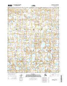 2015 Map of Shungnak D-5 SW, 2015 Print