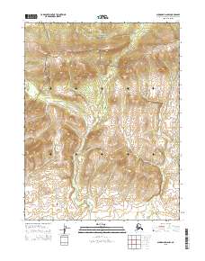 2015 Map of Shungnak D-6 NW, 2015 Print