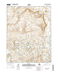 2015 Map of Shungnak D-6 SW, 2015 Print