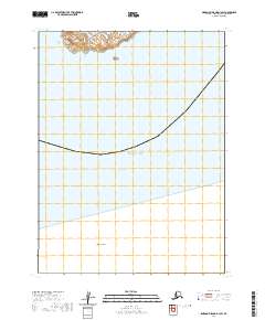 2020 Map of Simeonof Island D-1 SW, 2020 Print