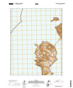 USGS Topographic Map – Simeonof Island D-4 NW