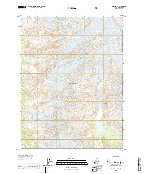 USGS Topographic Map – Skagway A-1 SE