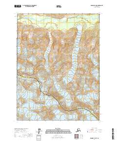 USGS Topographic Map – Skagway A-3 NE