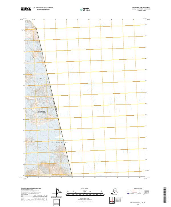 USGS Topographic Map – Skagway A-7 NW