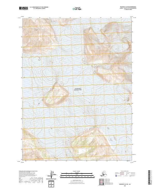 USGS Topographic Map – Skagway A-8 SW