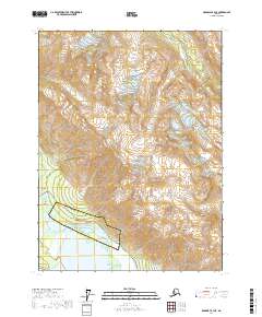 USGS Topographic Map – Skagway B-3 NE