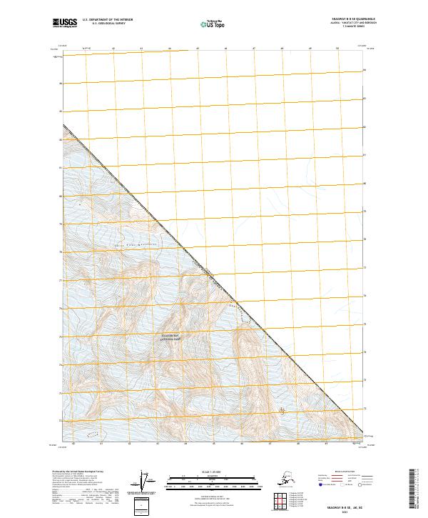 USGS Topographic Map – Skagway B-8 SE