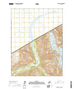 2017 Map of Skagway C-3 NE, 2017 Print