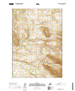 2019 Map of Sleetmute A-2 NE, 2019 Print