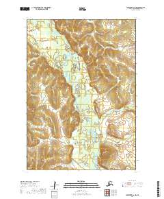USGS Topographic Map – Sleetmute A-2 NW