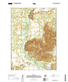 2019 Map of Sleetmute A-3 NW, 2019 Print
