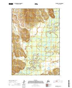 USGS Topographic Map – Sleetmute A-4 NE