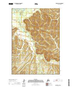 USGS Topographic Map – Sleetmute A-4 SE