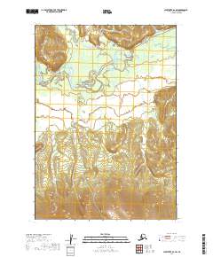 USGS Topographic Map – Sleetmute A-4 SW
