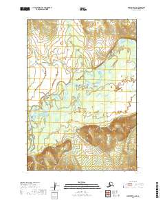 USGS Topographic Map – Sleetmute A-5 SE