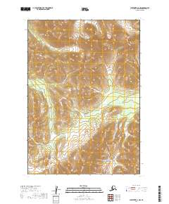 USGS Topographic Map – Sleetmute A-6 NW
