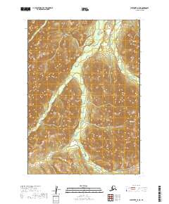 USGS Topographic Map – Sleetmute A-7 NE