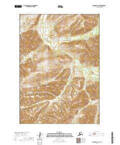 USGS Topographic Map – Sleetmute A-8 NE