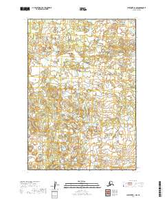 2019 Map of Sleetmute B-1 NW, 2019 Print