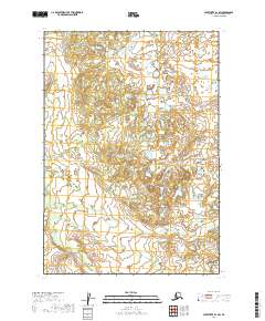 2019 Map of Sleetmute B-1 SW, 2019 Print