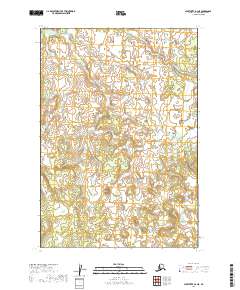 2019 Map of Sleetmute B-2 NE, 2019 Print