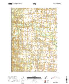 2019 Map of Sleetmute B-2 SE, 2019 Print