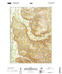 2019 Map of Sleetmute B-2 SW, 2019 Print