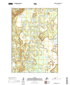 USGS Topographic Map – Sleetmute B-3 NW