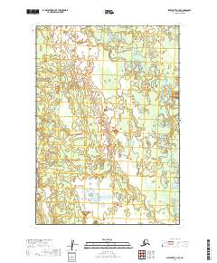 2019 Map of Sleetmute B-3 SE, 2019 Print