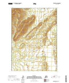2019 Map of Sleetmute B-4 NE, 2019 Print