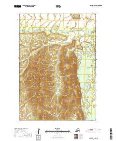 USGS Topographic Map – Sleetmute B-4 SE