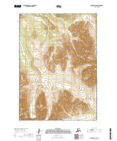 USGS Topographic Map – Sleetmute B-6 SE